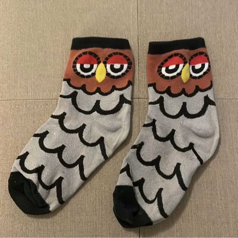 Unamused Owl Socks